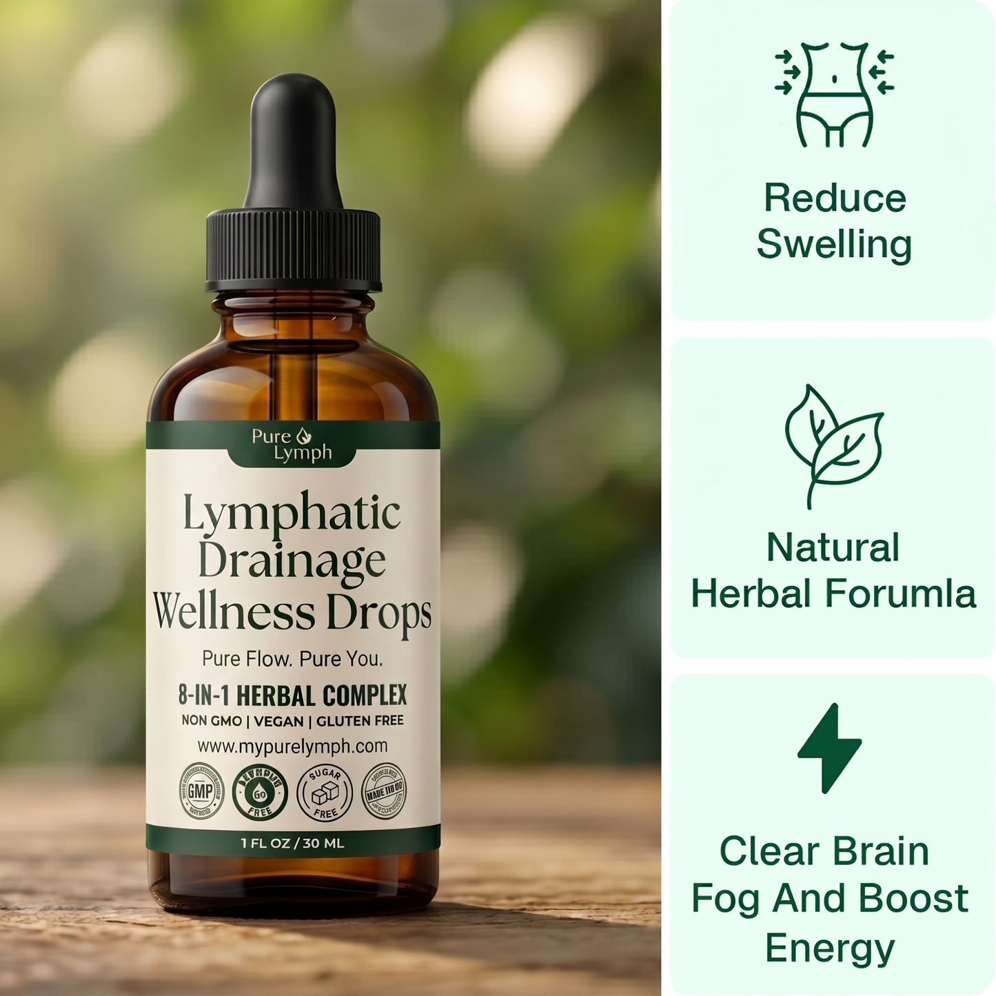 Pure Lymph™ Lymphatic Drainage Wellness Drops